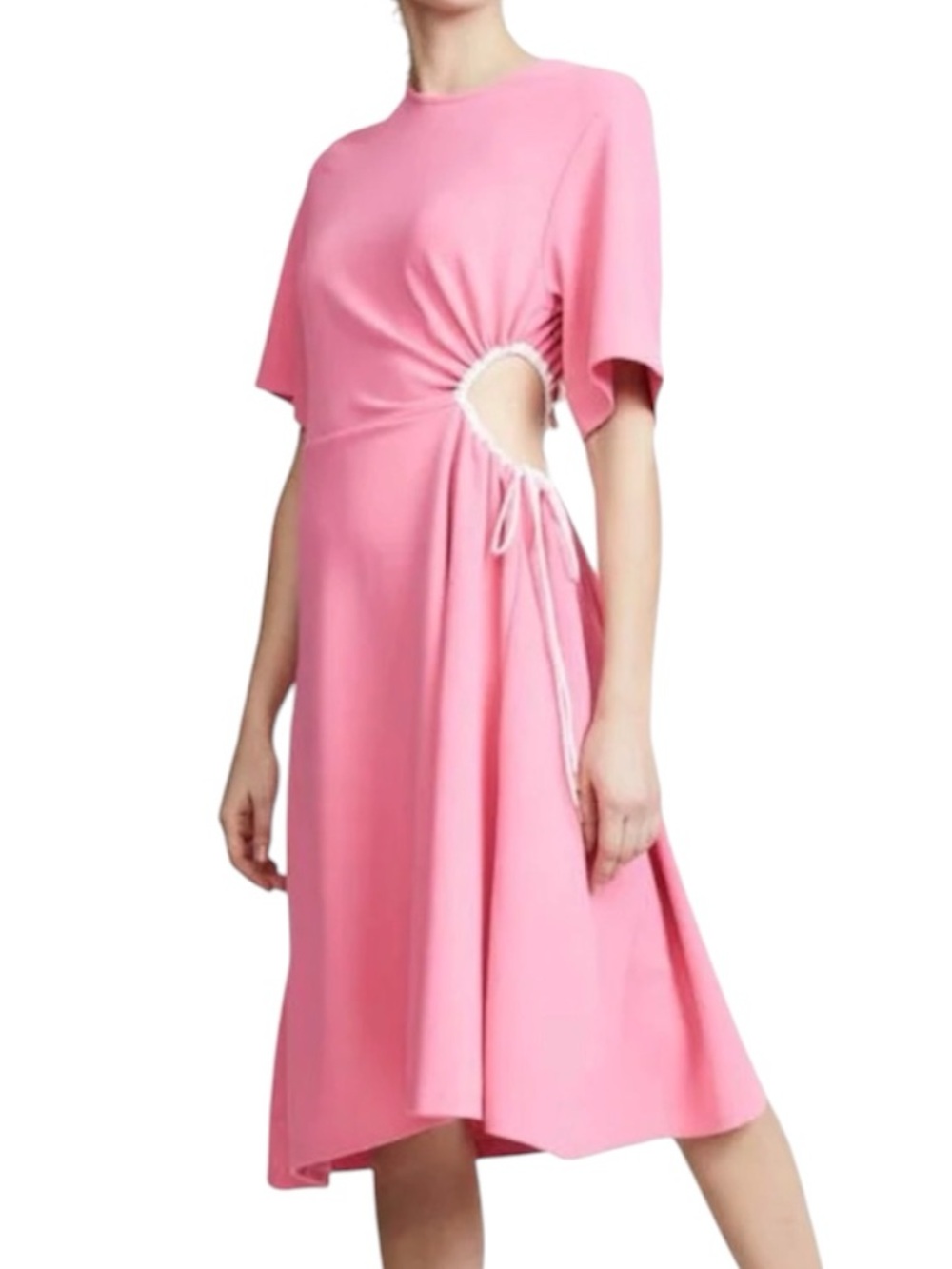 See by Chloé Cut Out Midi pink Dress size M